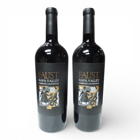 (2) Faust 2022 Napa Valley Cabernet Sauvignon