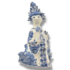Bjorn Winblad Ceramic Figure Aunt Ella Moster Ella