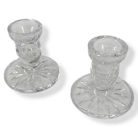 Pair Marquis by Waterford Brookside Candle Holders