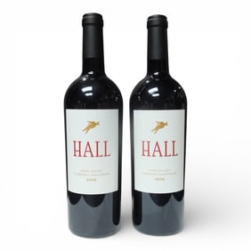 (2) Hall 2020 Napa Valley Cabernet Sauvignon