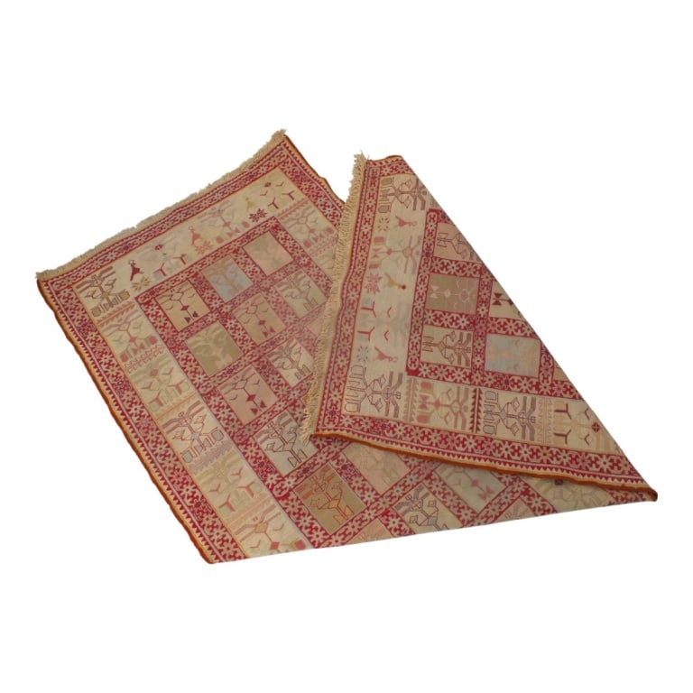 Vintage Turkish Oushak Runner 6' x 2': Vintage Turkish Oushak Runner. Unsigned. Measures 72" x 24". Condition: Good condition. Estimate 200 - 400 Domestic shipping Third Party