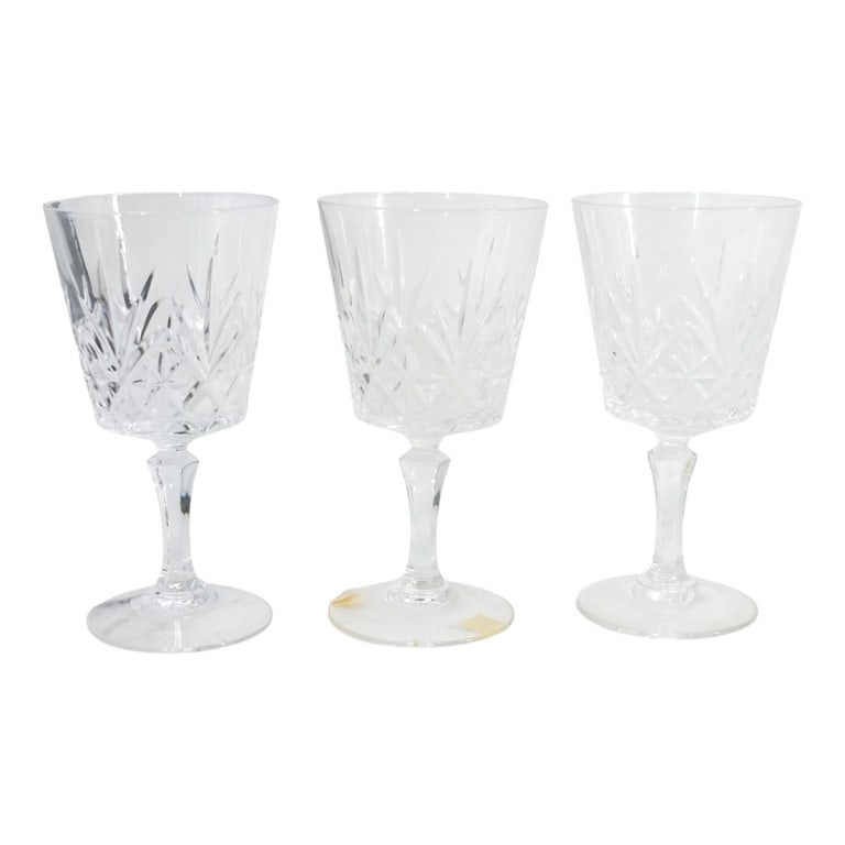 Crystal Stemware 7 Pc Group, Baccarat, Rogaska - 4