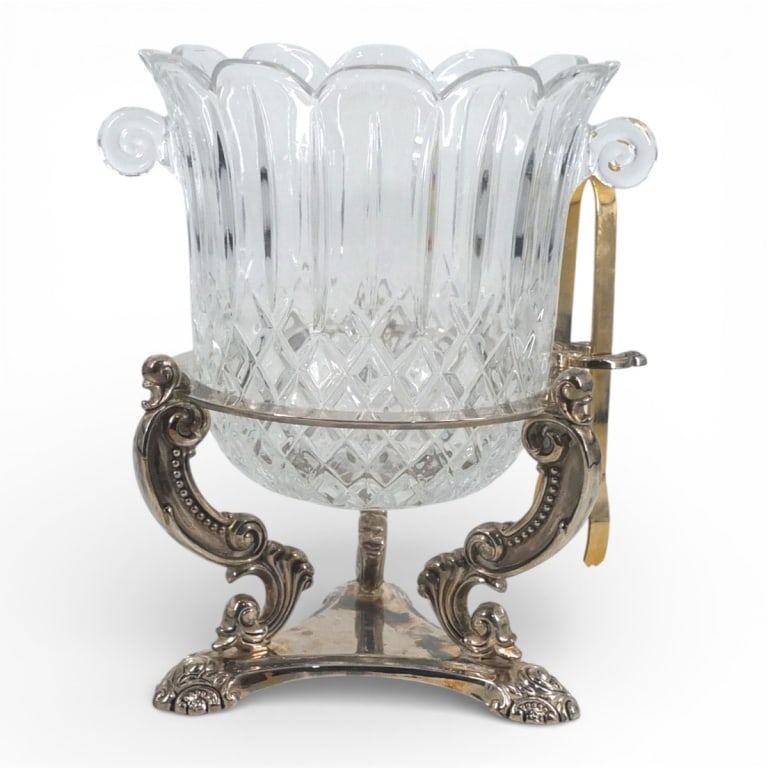 Vintage Godinger Silver Co Baroque Ice Bucket (1 of 4)