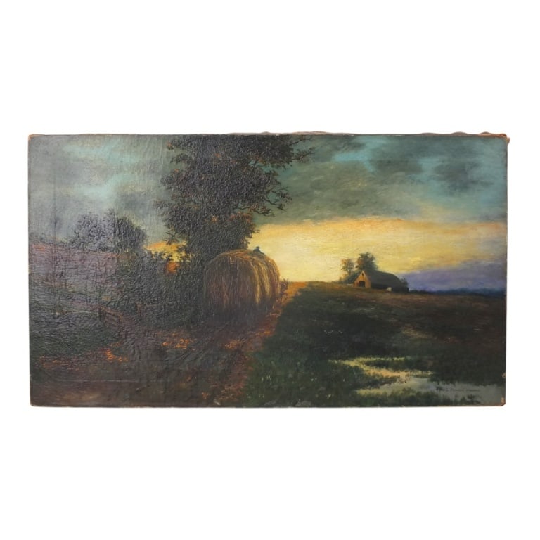 Attr: John Francis Murphy Oil "Tonalist Landscape" (1 of 5)