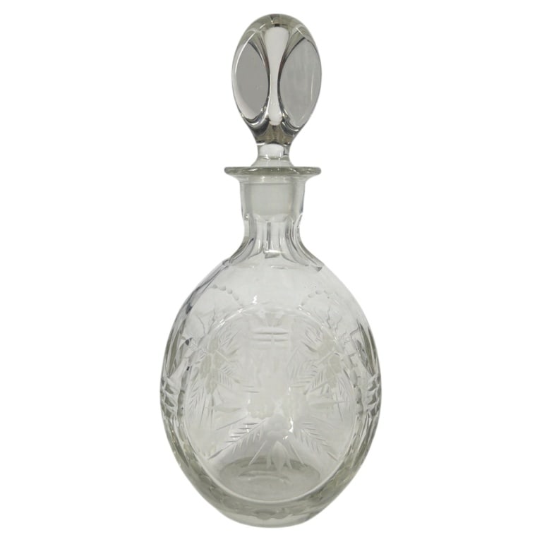 2 Crystal Decanters - 2