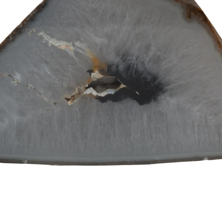 Natural Polyhedral Agate Geode Specimen - 4