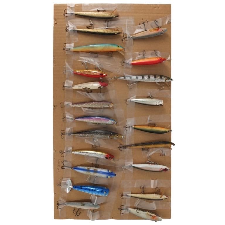 Collection of Fishing Hooks: Collection of Assorted Fishing Hooks. Longest measures 5-3/4". Condition: Good Used Condition Estimate 50 - 150 Domestic shipping Third Party