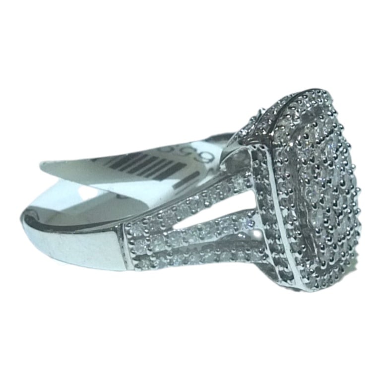 Vintage 18K Diamond Ring - 4