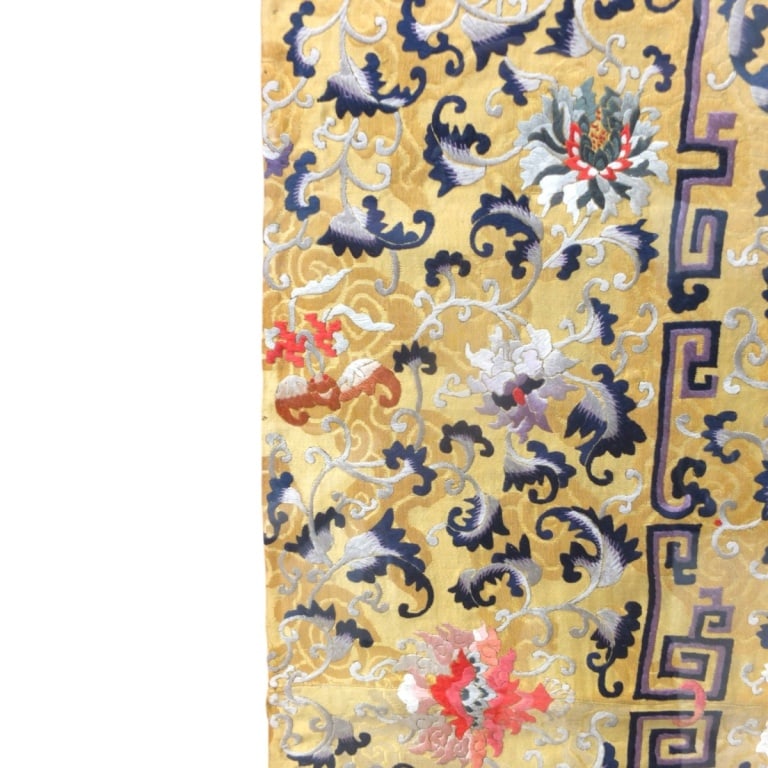 Massive Chinese Silk Embroidered Panel - 8