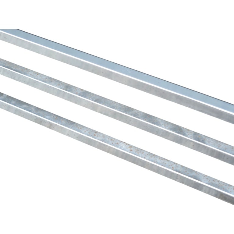 Circa 1970s Art Deco Style Chrome Console Table - 5