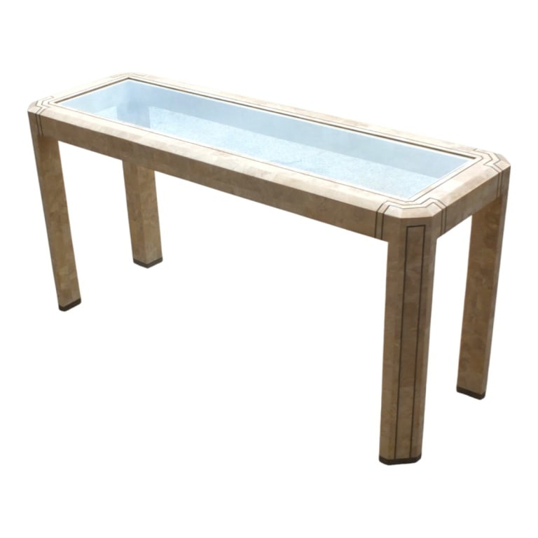 Circa 1970s Tessellated Stone Console Table (1 of 5)