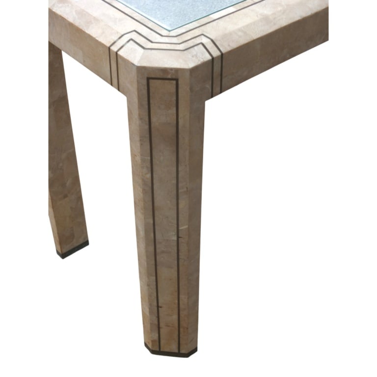 Circa 1970s Tessellated Stone Console Table - 4