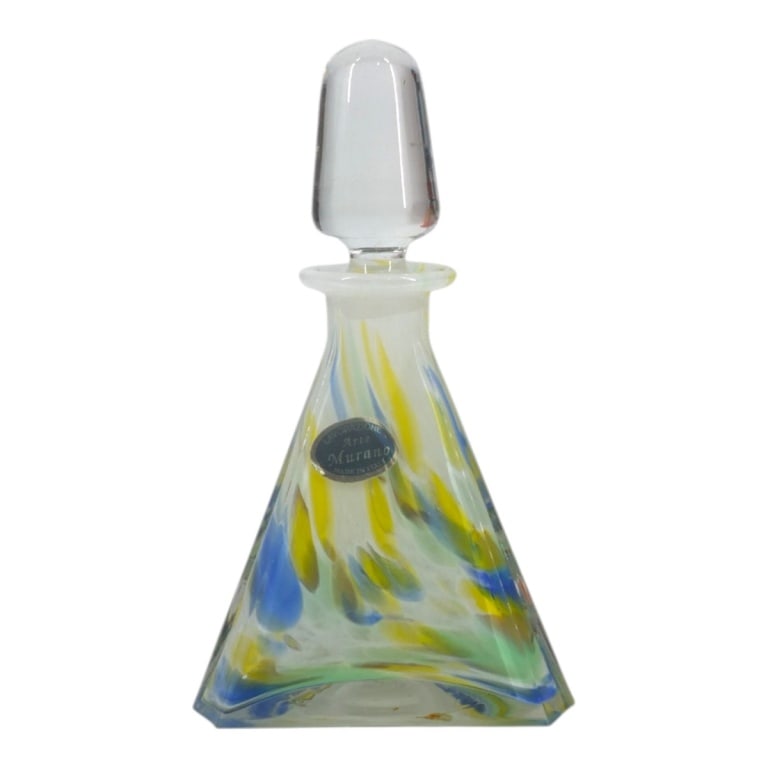 Lavorazione Italy Arte Murano Glass Perfume Bottle (1 of 3)