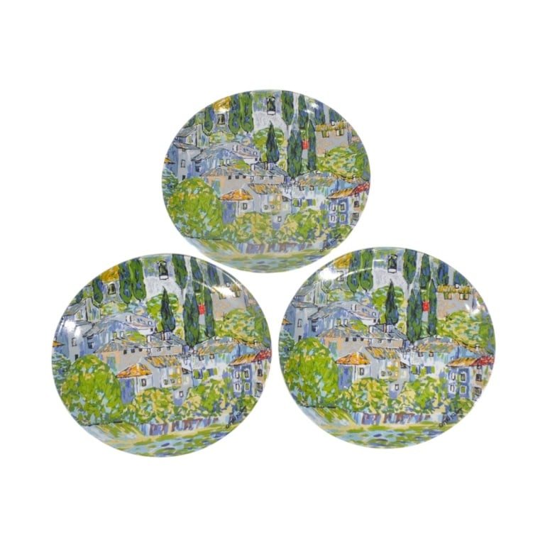 3 Gustav Klimt by Furio Porcelain Dinner Plates (1 of 4)