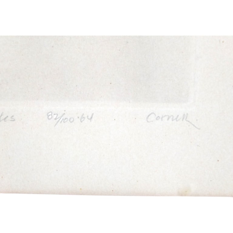 Thomas Cornell Etching "Descartes" 1964 - 3