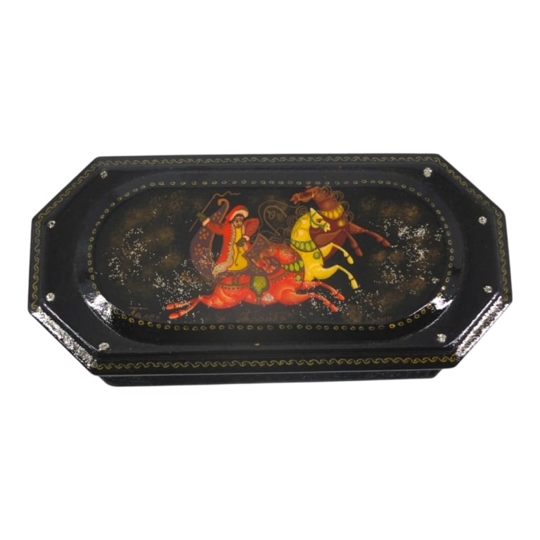 Russian Lacquer Box - 3