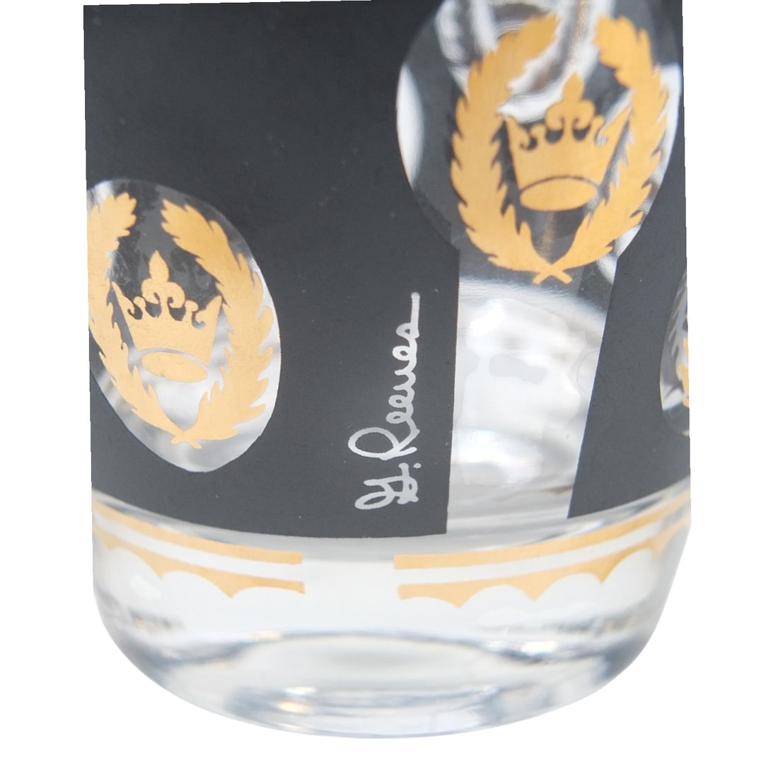 19 G. Reeves Libbey Barware Libbey, Square Circle - 5