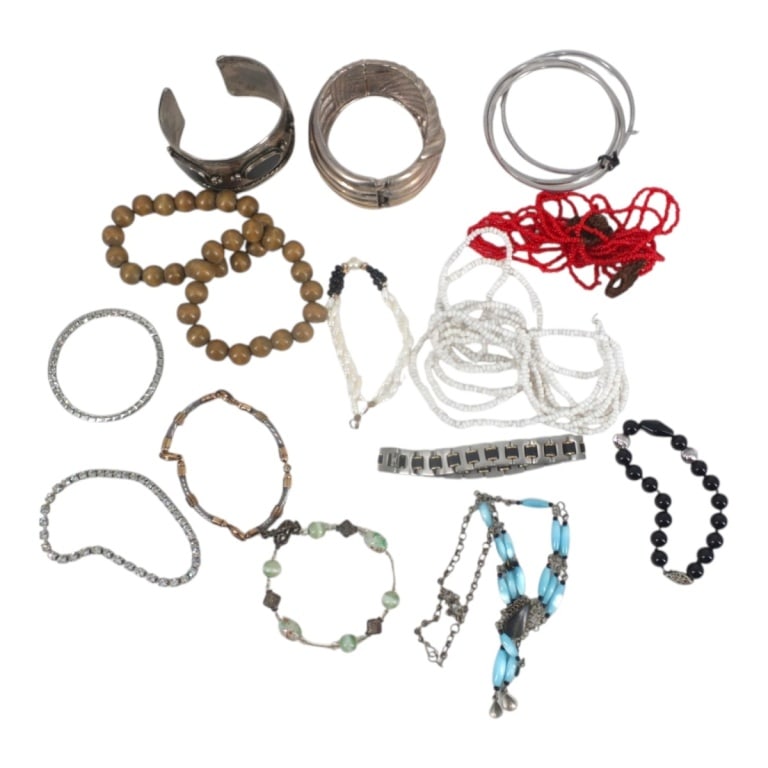 Vintage Costume and Fashion Jewelry - Bracelet Lot (1 of 7)