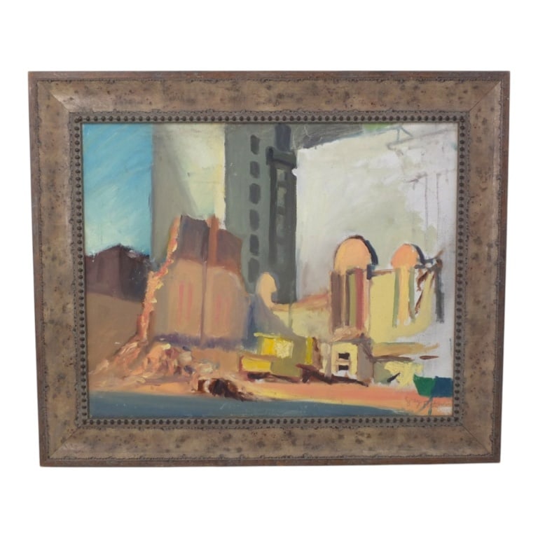 Greg Fletcher Baltimore Artist Oil/Canvas Cityscape (1 of 4)