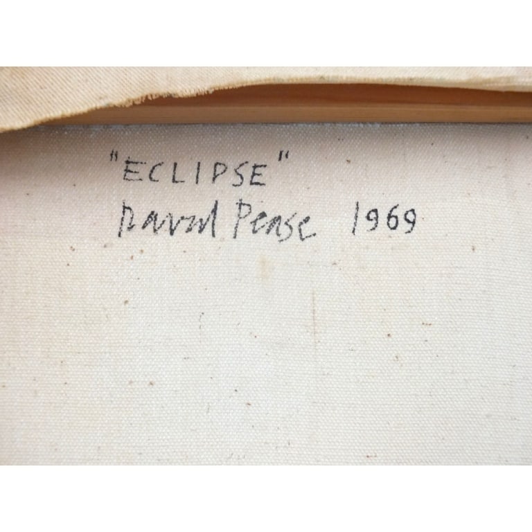 David Pense Oil on Canvas "Eclipse" 1969 - 5