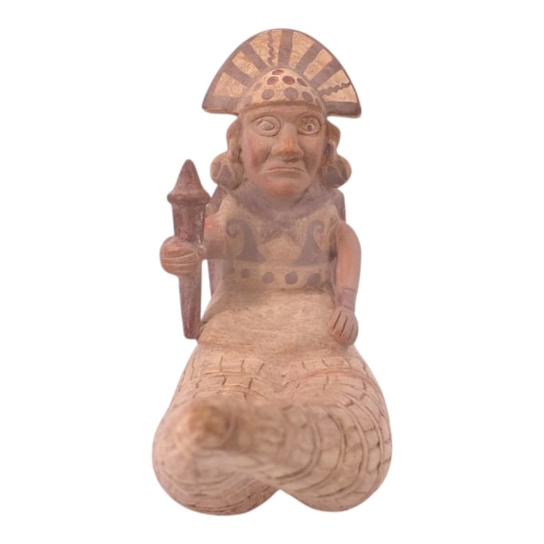 Pre-Columbian Style Moche Stirrup Spout Vessel (1 of 5)