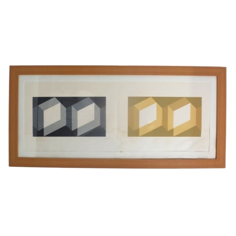 Josef Albers Screenprint Formulation Articulation (1 of 3)