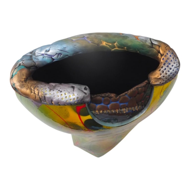 Michael Kifer Studio Ceramic Vase - 5