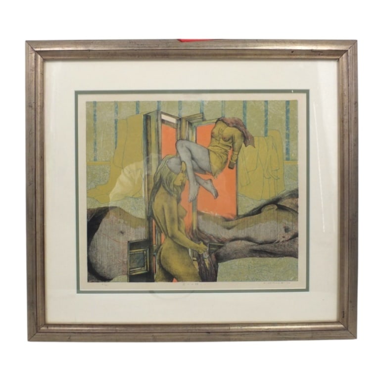 Fumio Tamura Color Lithograph "Dreams" (1 of 4)