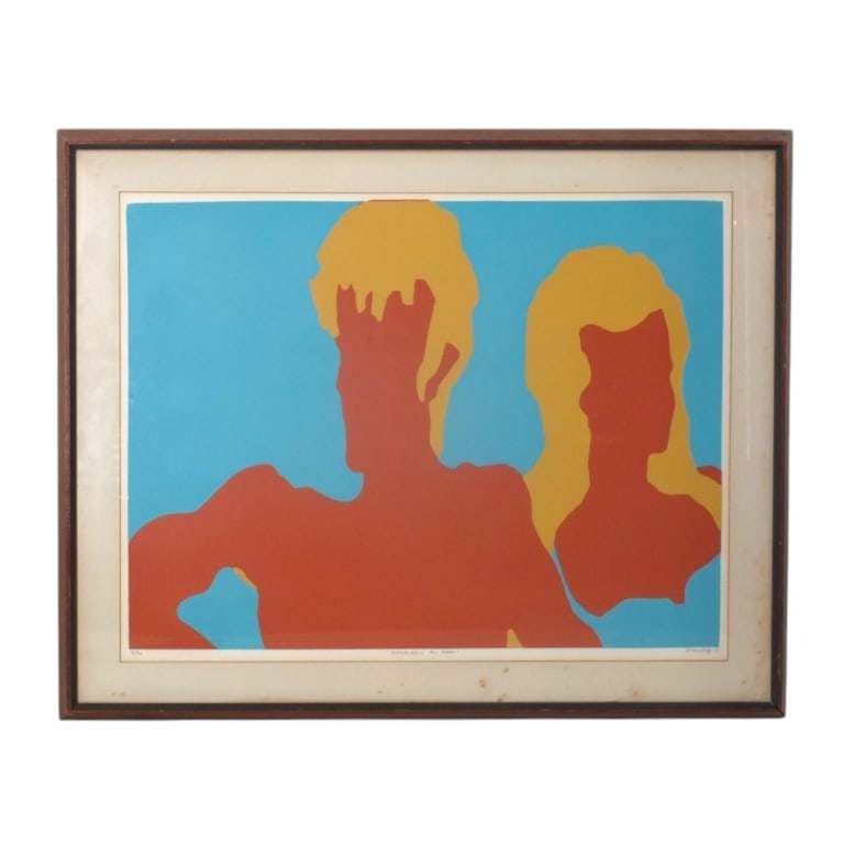 Mildred Dienstag Serigraph "Pomeriggio al Mare" (1 of 6)