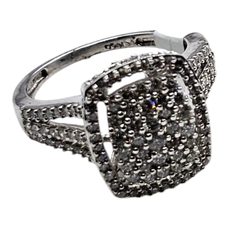 Vintage 14K Diamond Ring - 2