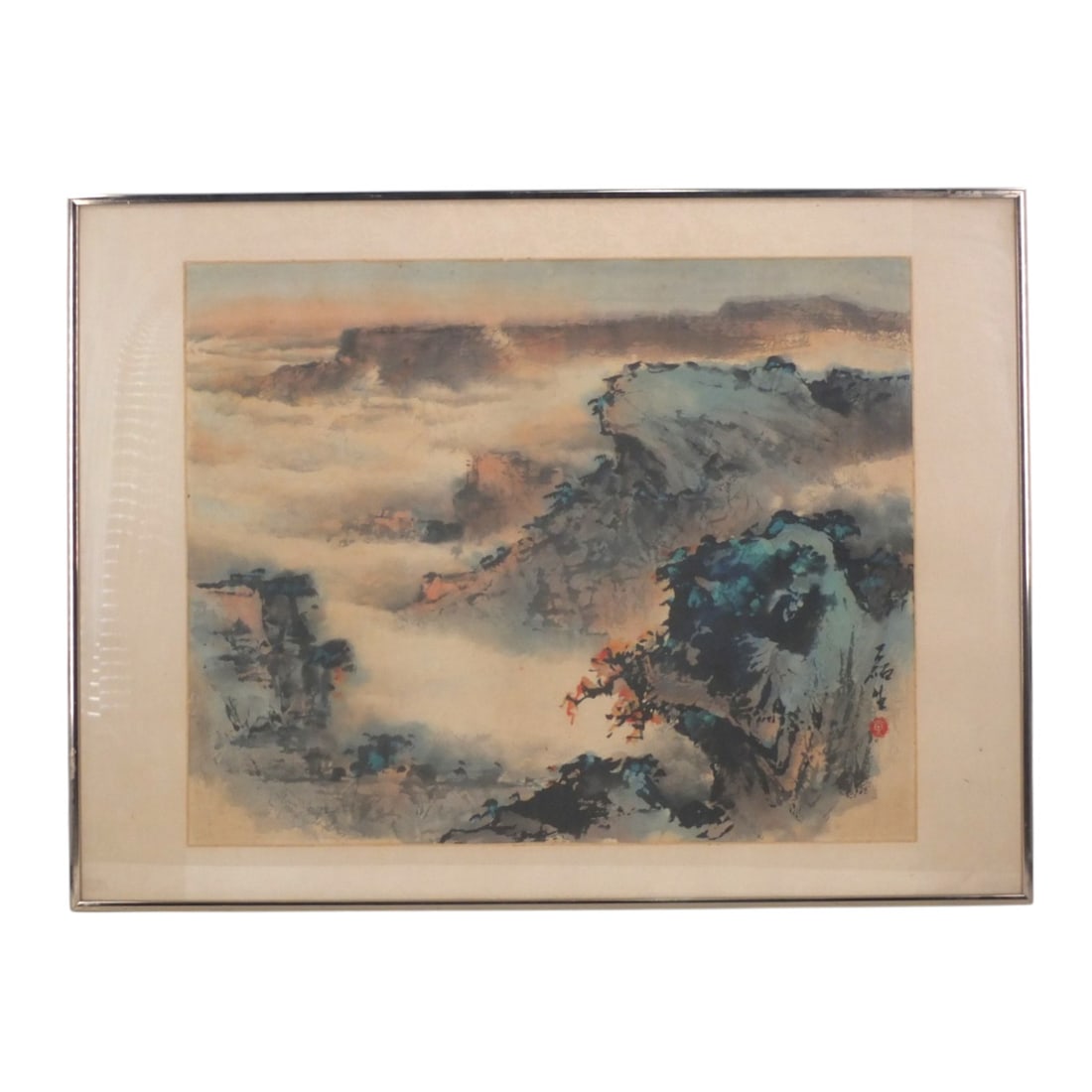 Huang Lei Sheng Watercolor "Landscape" (1 of 5)