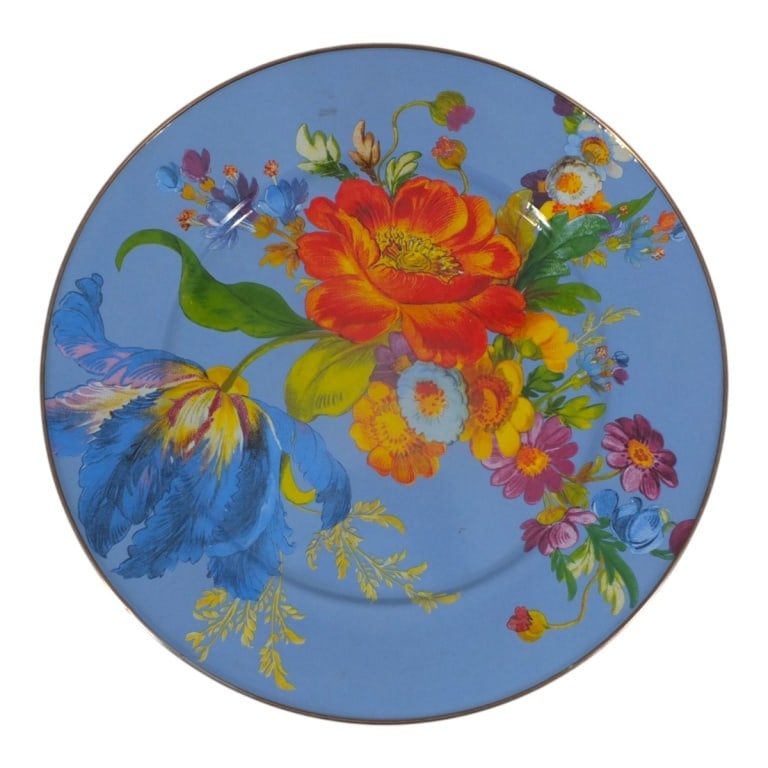 Mackenzie-Childs Enamel Floral Charger (1 of 5)