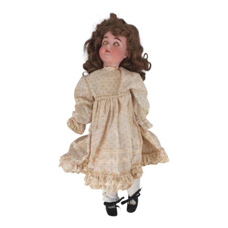 Antique Possibly French Bisque Headed Doll (1 of 5)