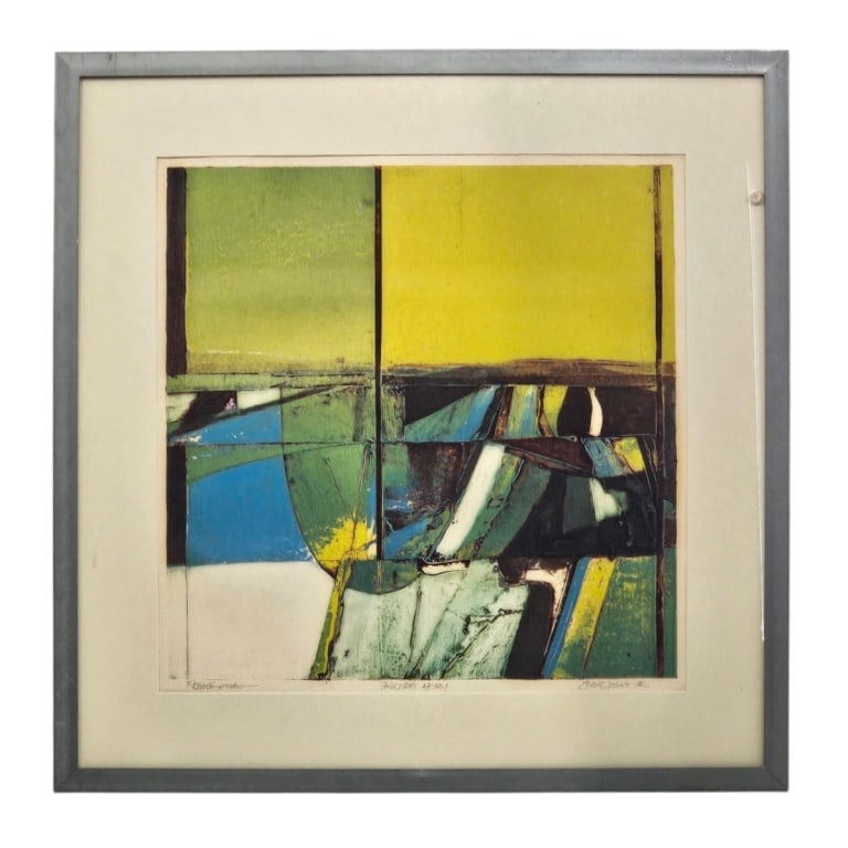 Gerald Johnson Serigraph "Richard's Window" (1 of 4)
