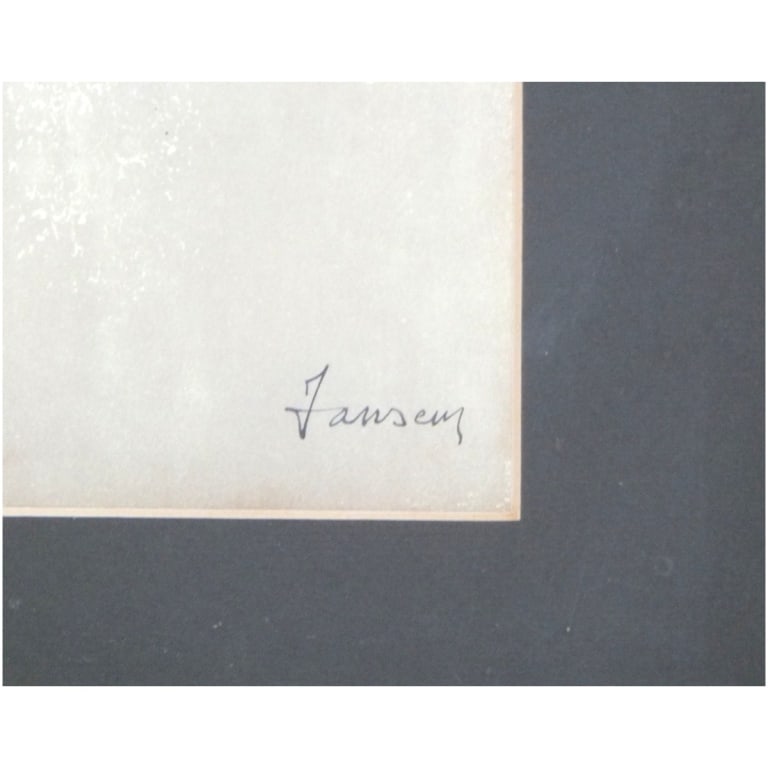 Jean Jansem Lithograph "Three Dancers" - 3