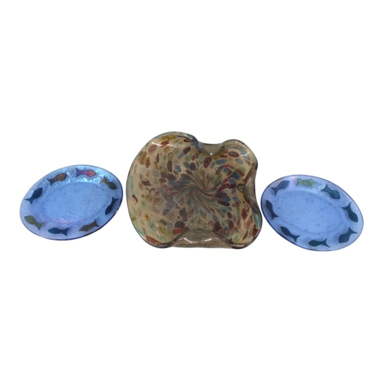 Grouping of Art Glass Tableware (1 of 5)