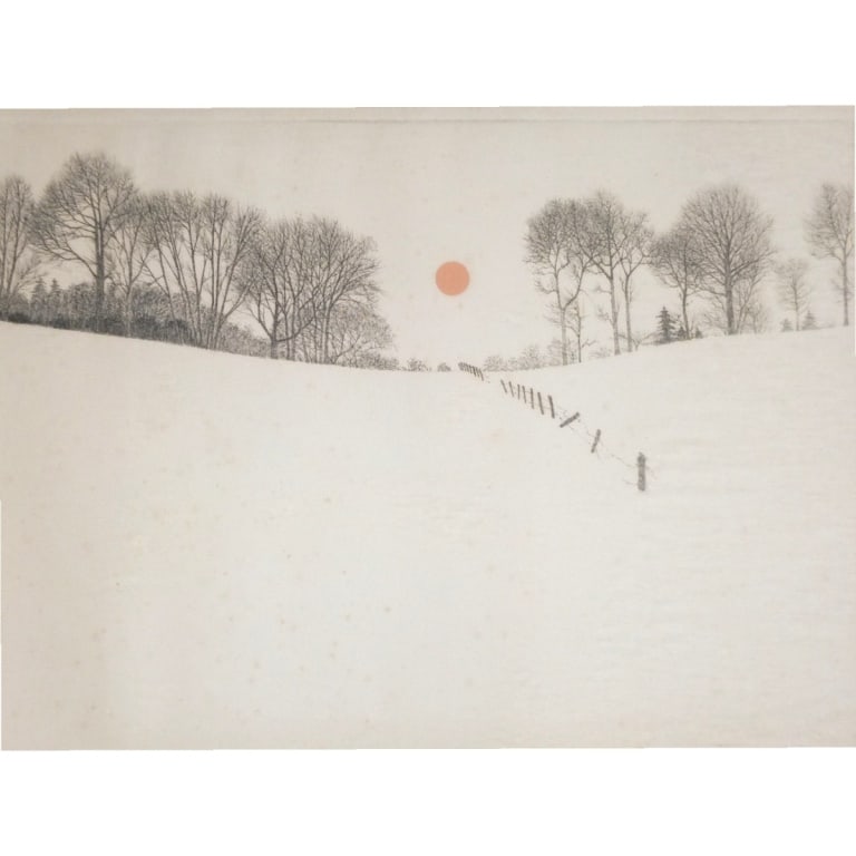 Richard Volpe Engraving "Divide" - 3