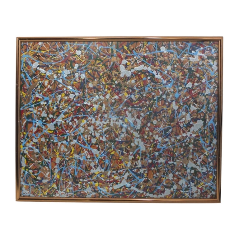 Max Schnacknow Acrylic/Canvas "A Touch of Bronze" (1 of 4)