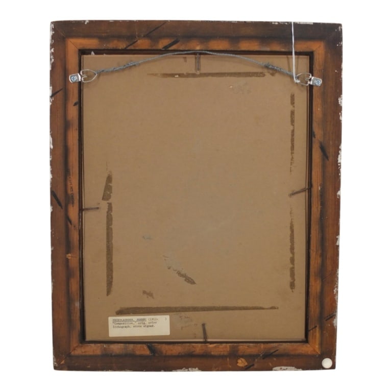 Johnny Friedlaender Lithograph, Composition - 4