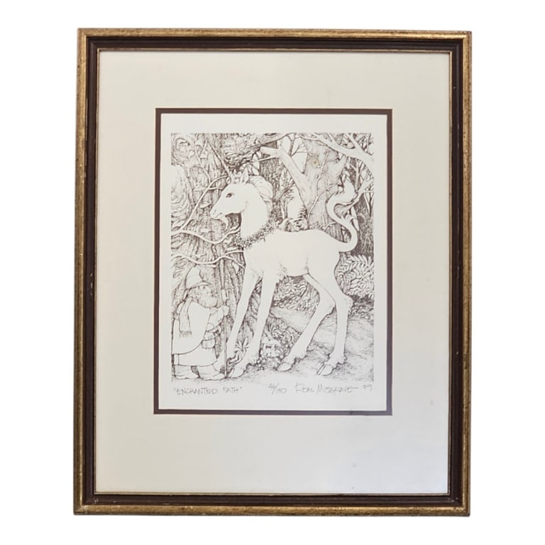 Real Musgrave 1979 Lithograph "Enchanted Path" (1 of 3)