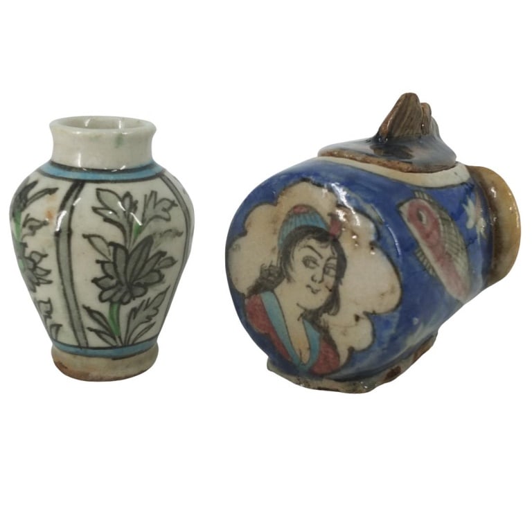 Grouping of Antique Middle Eastern Tableware - 2