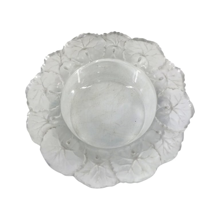 Lalique Crystal "Honfleur" Bowl (1 of 6)