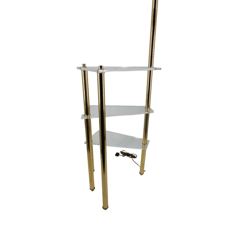 Mid Century Lucite Floor Lamp - 3