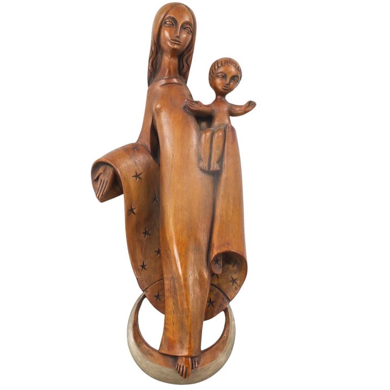 Large Goldscheider Sculpture (1 of 3)