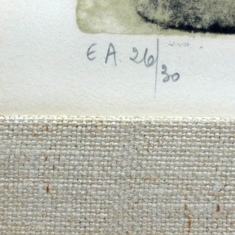 Jean Jansem Lithograph "3 Children" - 5
