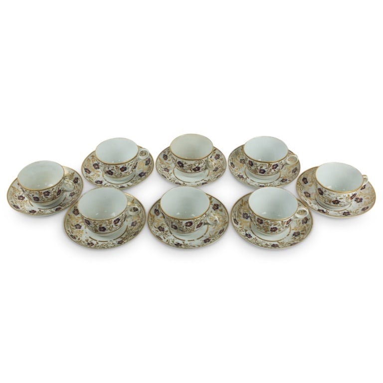 19th C. Export Imari Cup and Saucer Set - 2