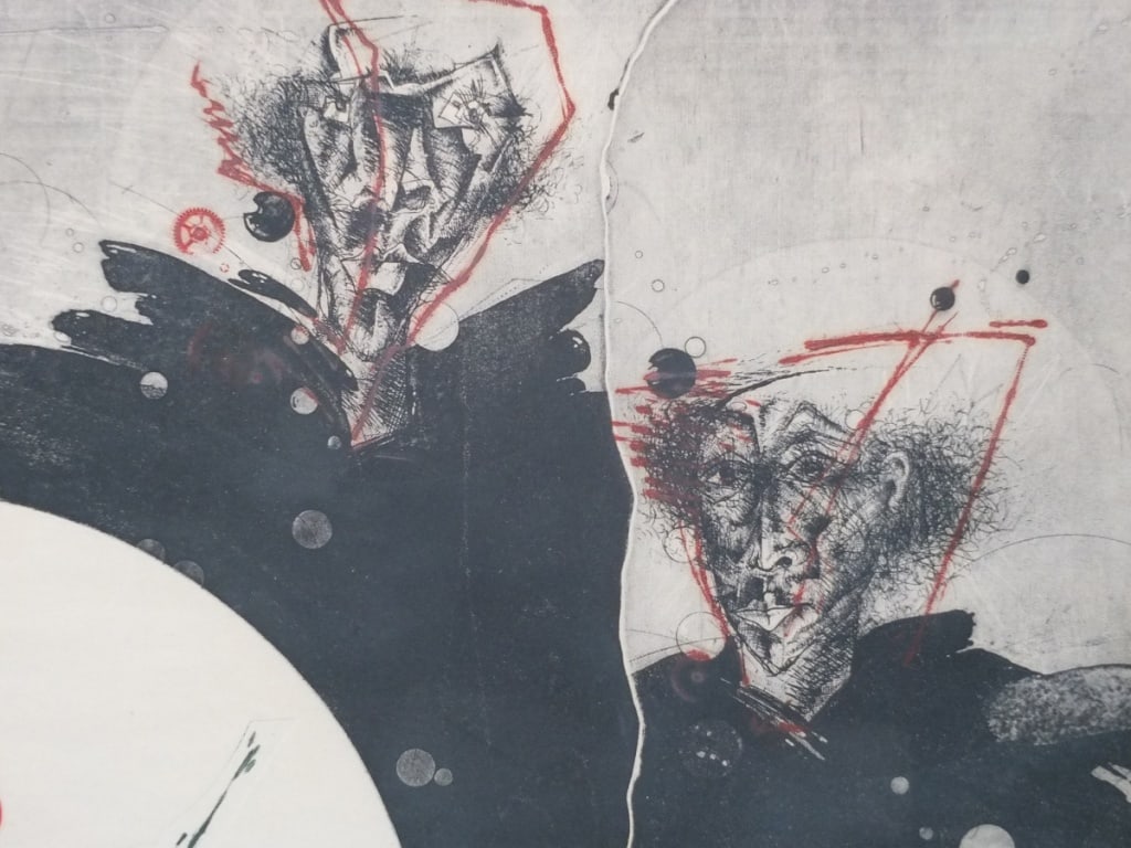 Agop Gemdjian Color Lithograph "Memory" - 2