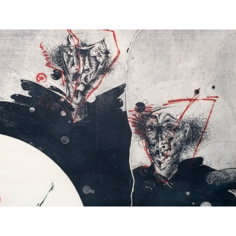 Agop Gemdjian Color Lithograph "Memory" - 4