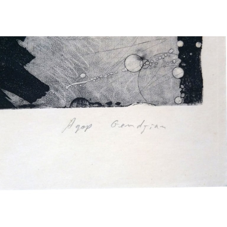 Agop Gemdjian Color Lithograph "Memory" - 6