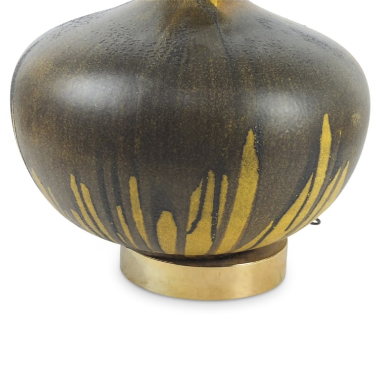 Large French Ceramic Lamp - 2